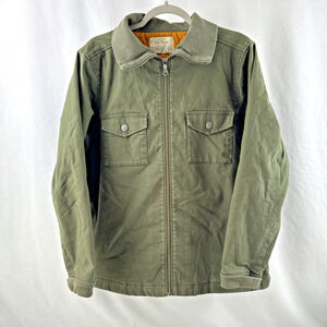 Women's Working Jacket Size L Hunter Green w/Quilted Inner Layer Old Ranch